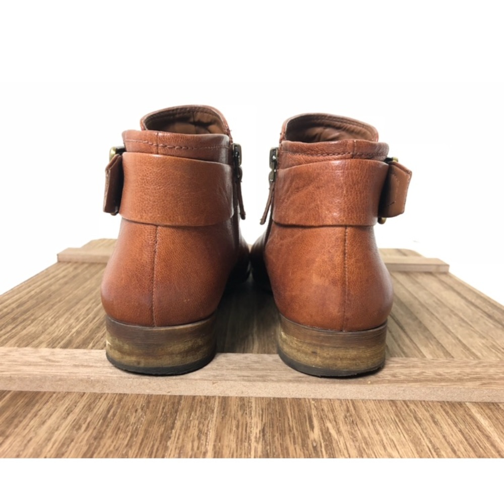 Franco Sarto Brown Holmes Booties - Picture 3 of 7